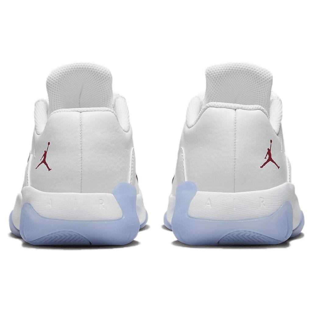 Air Jordan 11 CMFT Low GS White Gym Red Kids Sneakers Black CZ0907-116