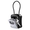 Large Key Lock Box for Outside Anti Loss Resettable Code Safe Security Lock Box for Home Office Apartment Spare Key Storage