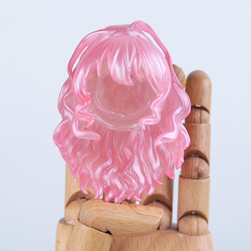 OB11 Νέο Στυλ Κεφαλή Αντικατάστασης Κορεατικό Στυλ Πλαστικό Μαλλί Διαφανής Αντικατάστασης Μαλλιά Κούκλας Καλούπι Κεφαλής Για Obitsu11