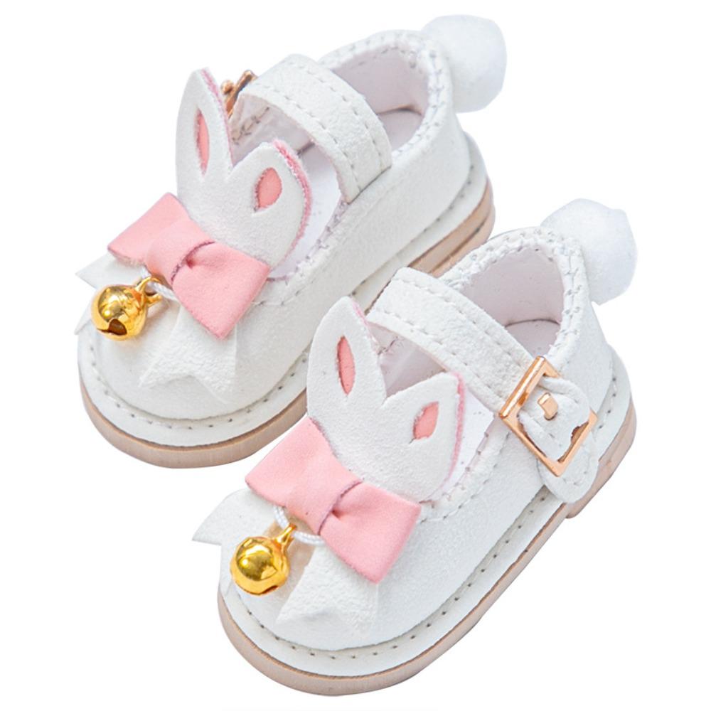 

1 пара галстуков-бабочек 1/6 Bjd кукла кожаная обувь кроличьи уши 1/6 Bjd кукольные ботинки хлопковые мягкие куклы