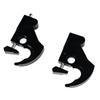 1Pair Luggage Rack Docking Latch Clip Lock with Keys Mounting Rear Backrest For Harley Touring Road King Sportster XL883 XL1200
