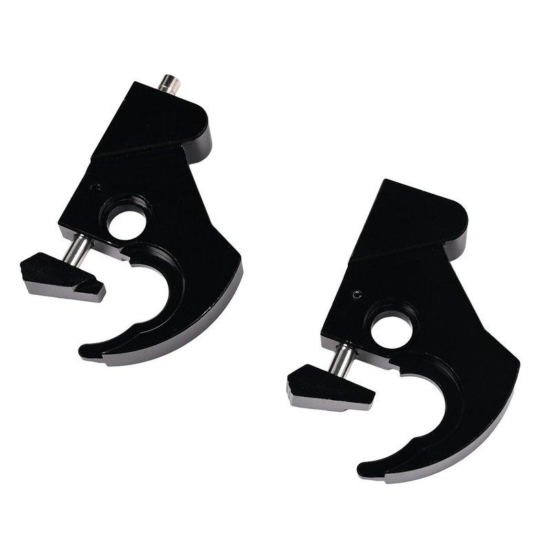 1Pair Luggage Rack Docking Latch Clip Lock with Keys Mounting Rear Backrest For Harley Touring Road King Sportster XL883 XL1200