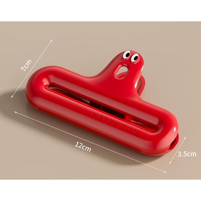 Household Snack Sealing Clip, Sealing Clip, Kitchen Food Moisture-proof Sealing Device, Creative Cartoon Plastic Clip