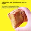 Pet Snacks: Dried Beef KneecapsDog Teething Sticks, Dental Cleaning Bones Interactive Rewards for Training Dogs Dog Snacks
