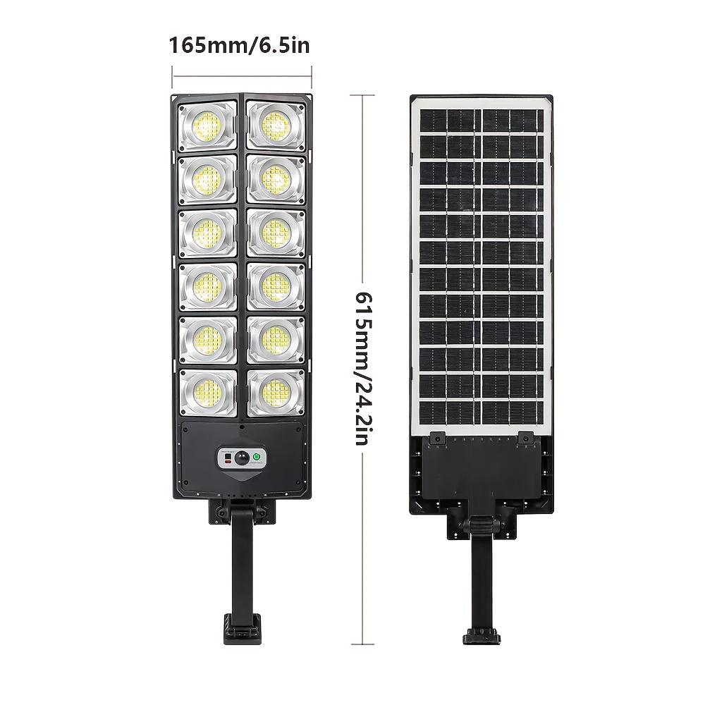 New 360 ° LED Solar Outdoor Light - Super Bright 6500K, 3 Modes, Wide-angle Motion Sensor, Semi Embedded Installation, Solar Charging