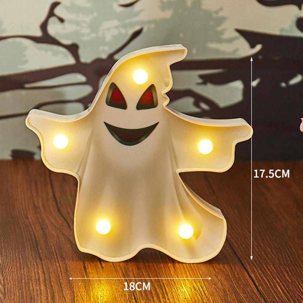 3D Halloween Decorations LED Lights Waterproof Home and Garden Desktop Decor Indoor Night Light