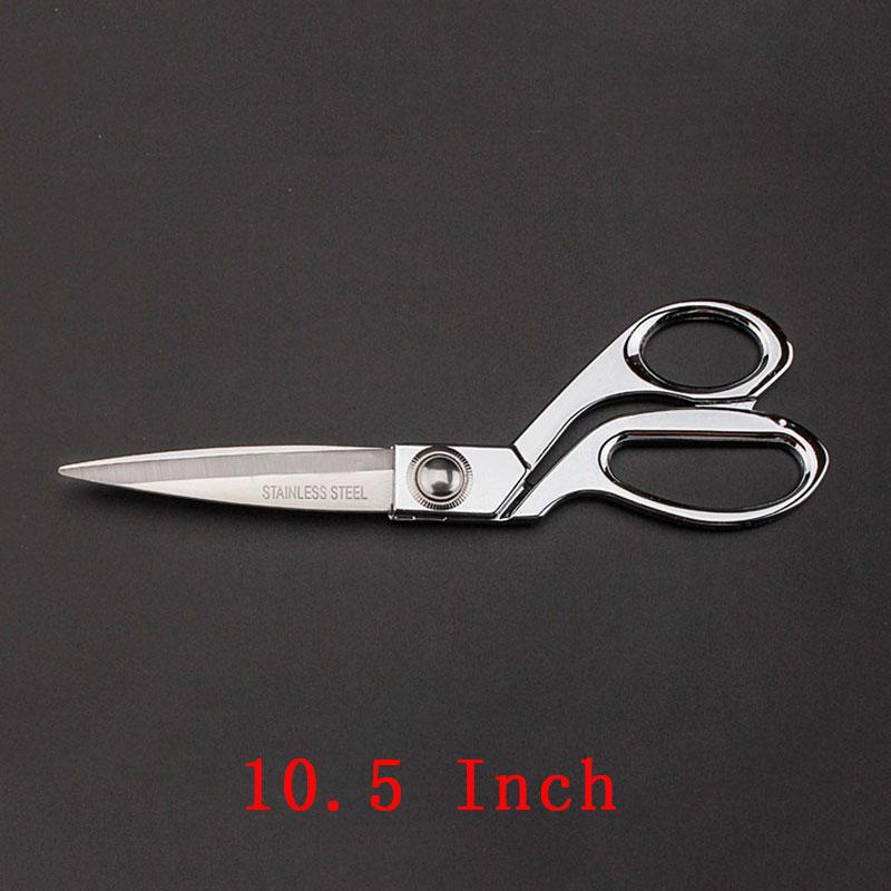 Professional Tailor/Sewing Scissors Stainless Steel Scissors Fabric/Cutting Scissors Golden Sharp Scissor Needlework Scissor