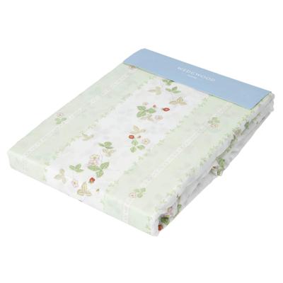 Nishikawa Duvet Cover Single Wedgwood Wild Strawberry Easy To Put On and Take Off Made In Japan Green PI07900623G [Nishikawa]