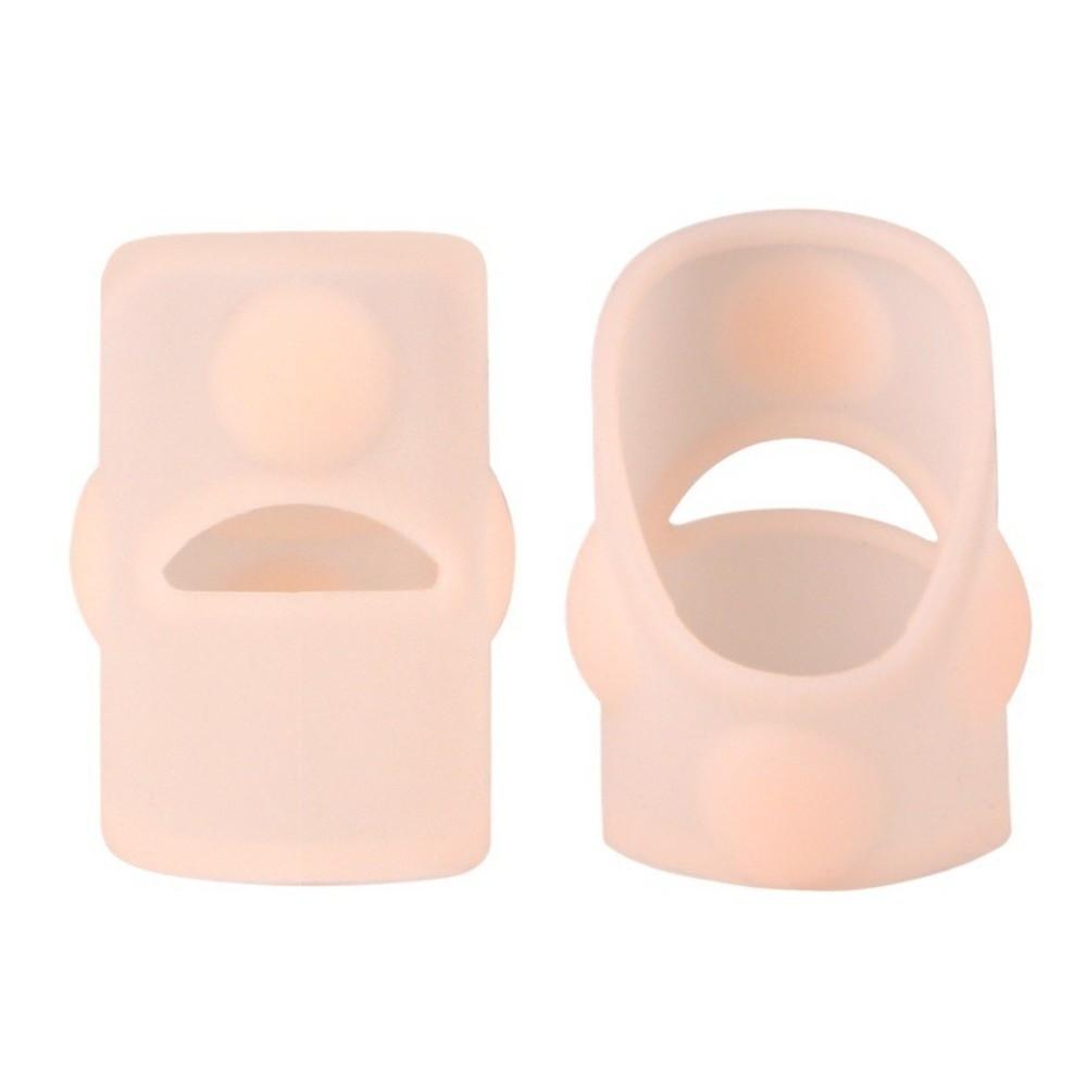 1 Pair Silicone Ingrown Toenail Corrector Soft Toe Alignment Support Travel Use
