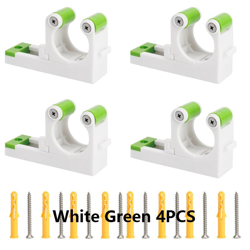 2/4PCS Adjustable Bicycle Hanger MTB Road Bike Wall Mount Storage Holder Portable Bicycle Clip Buckle Stand Cycling Parking Rack