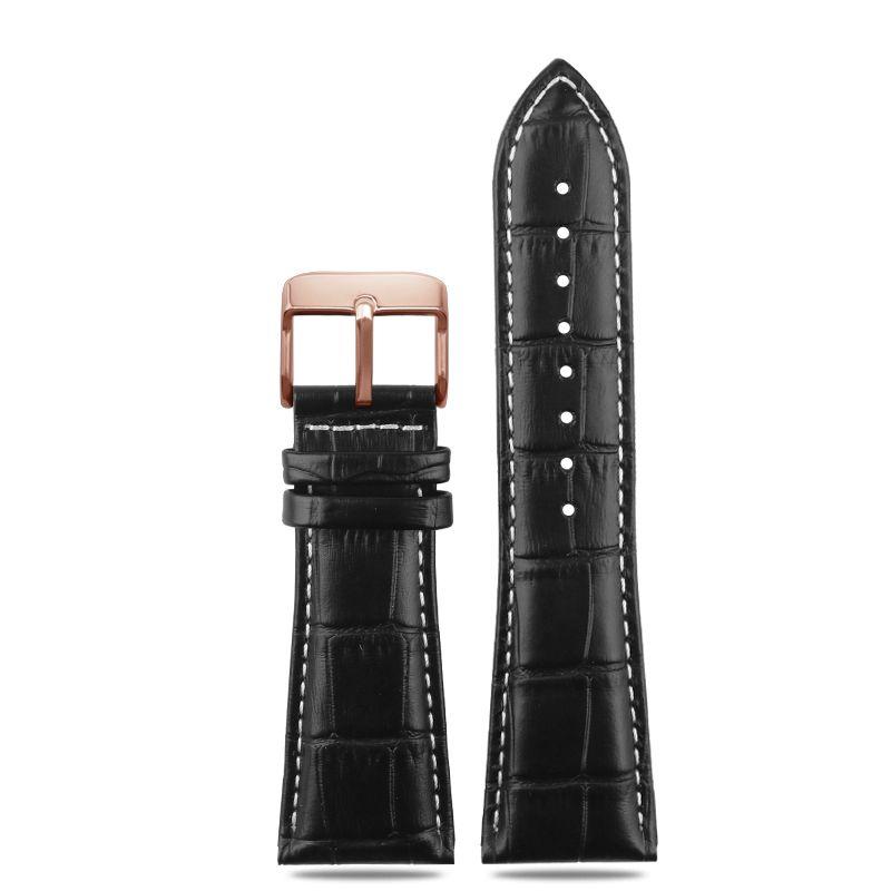 

Large Size Genuine Leather Watch Strap for Armani AR2411 Panerai PA111 441 Men s 22mm 23mm 24mm 26mm 28mm Big Width Watchband 28mm