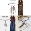 Bohemian Waist Chain Belt With Tassel For Women Casual Winter Accessory
