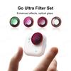 Lens Filter Set For Insta360 GO Ultra ND32 ND64 UV CPL Black Mist 1/4 Lens Filters For Insta360 GO Ultra Camera Accessories