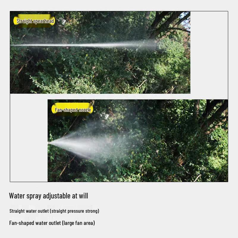 Fan-Shaped High-Pressure Car Wash Spray Gun with Aluminum Valve Core for Cleaning