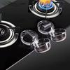 2/3/4Pcs Transparent Stove Knob Safety Cover Heat Resistant Dustproof Baby Proof Universal Kitchen Oven Lock Gas Stove Knob Safety Guard Protector