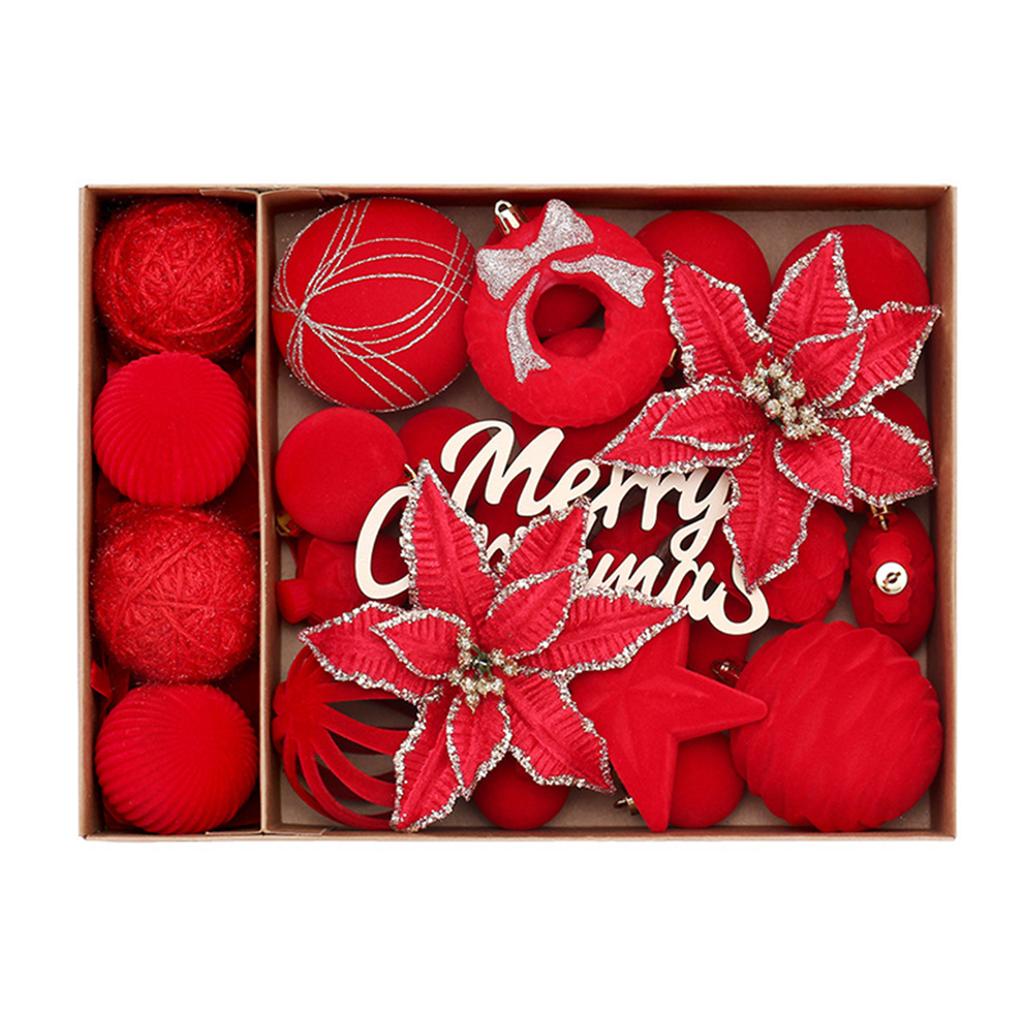 Vintage Velvets Xmas Decorations Ball For Home Reusable Party Hanging Ball Ornament Decoration Festive Party Decor