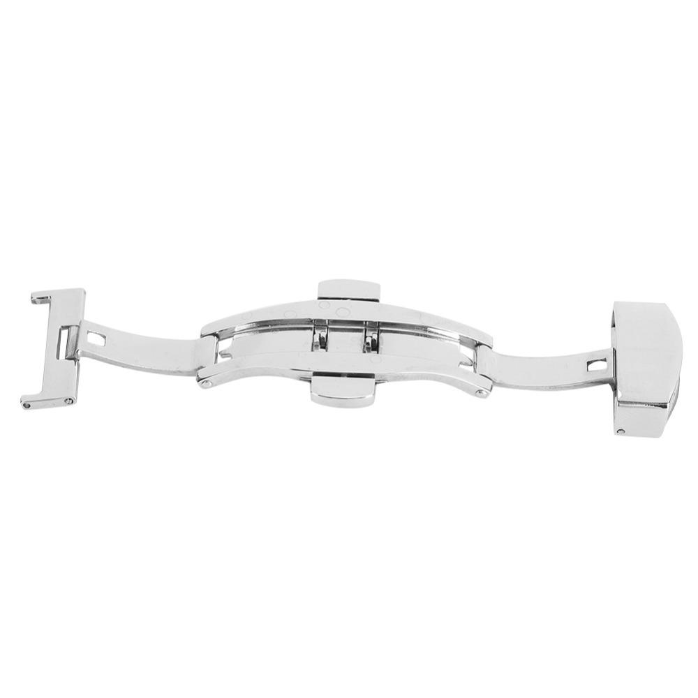 

Gold/Silver Watch Automatic Buckle Stainless Steel 18mm/20mm/22mm Watch Strap Buckle Replacement Watch Buckle