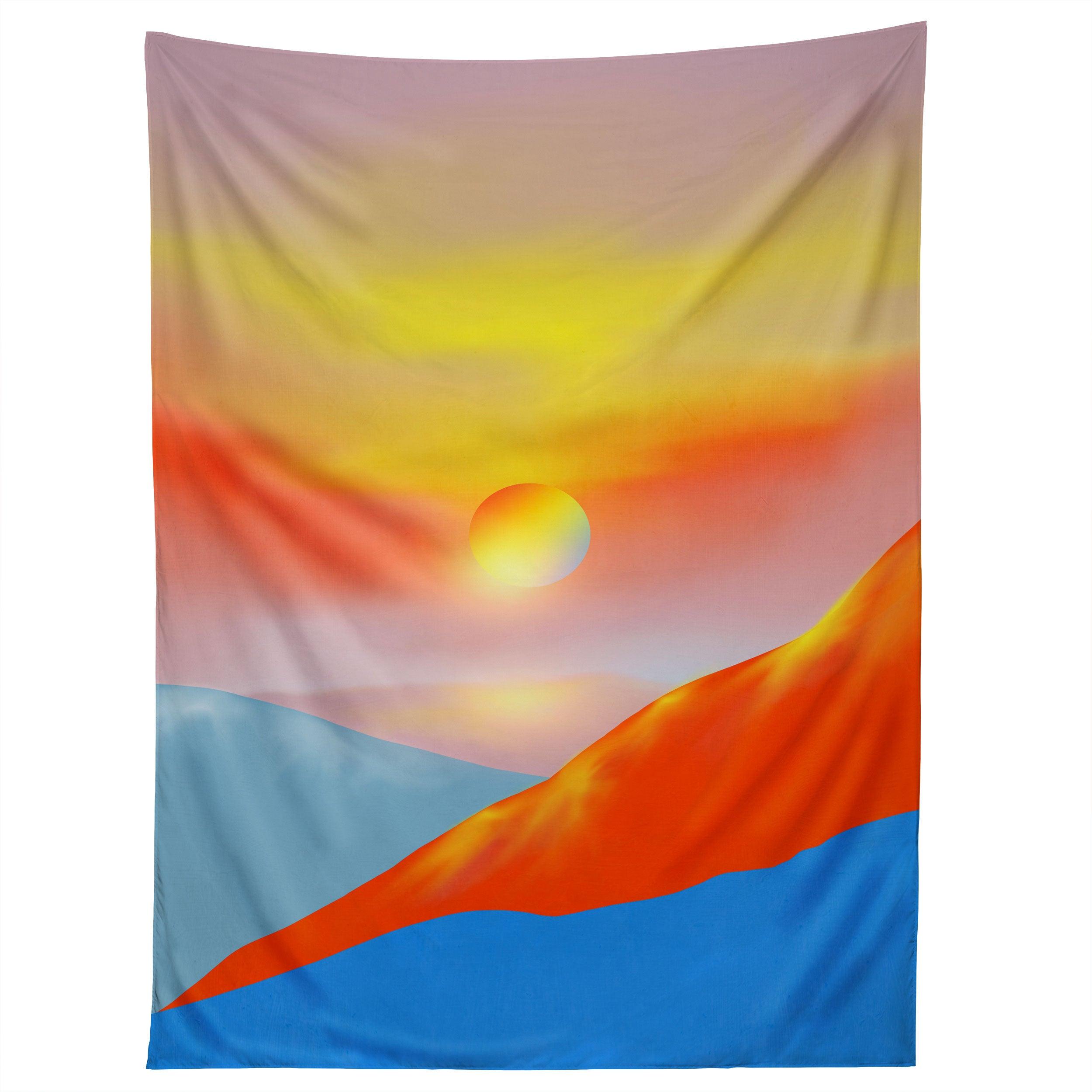 MINIMAL MOUNTAINS 02 tapestry 75x100