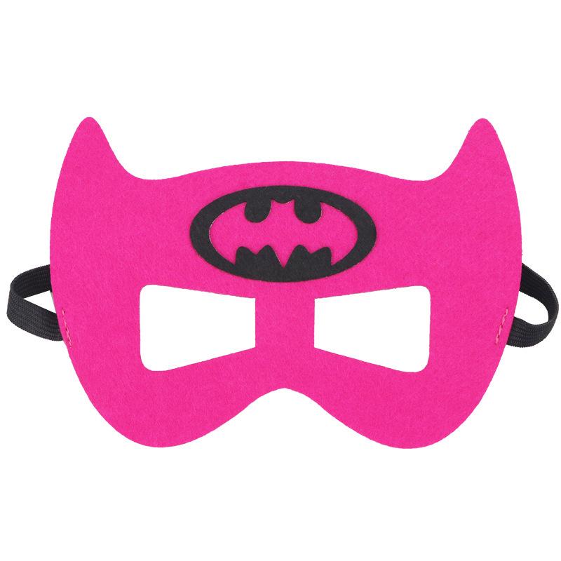 

Children s Day Marvel Superhero Felt Eye Masks: Spider-Man, Iron Man, Captain America, Thor, Batman One Size