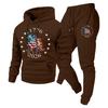 2025 Autumn Unisex Trendy Hooded Pullover Sweatshirt & Sportswear Set