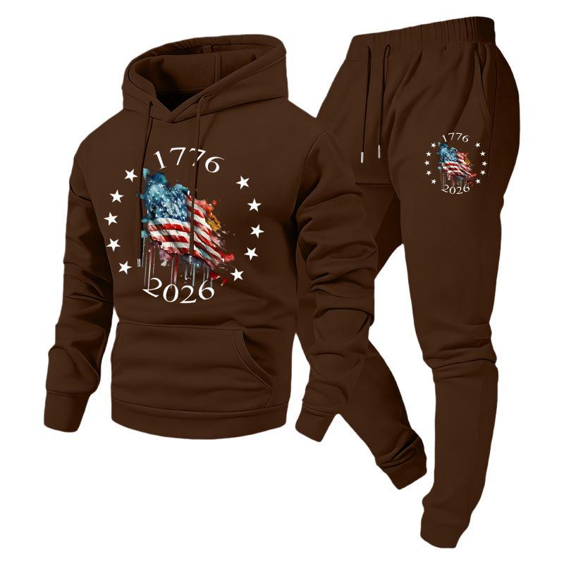 2025 Autumn Unisex Trendy Hooded Pullover Sweatshirt & Sportswear Set