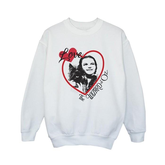 Wizard Of Oz Boys Love Heart Sweatshirt