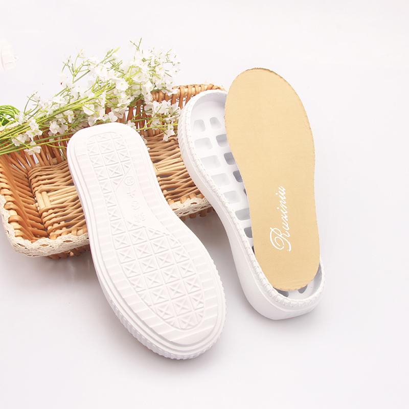 DIY Hand Knitting Materials Slippers Rubber Outsoles for Shoes Platform Anti-Slip Crochet Needles Indoor Slippers Sole EVA