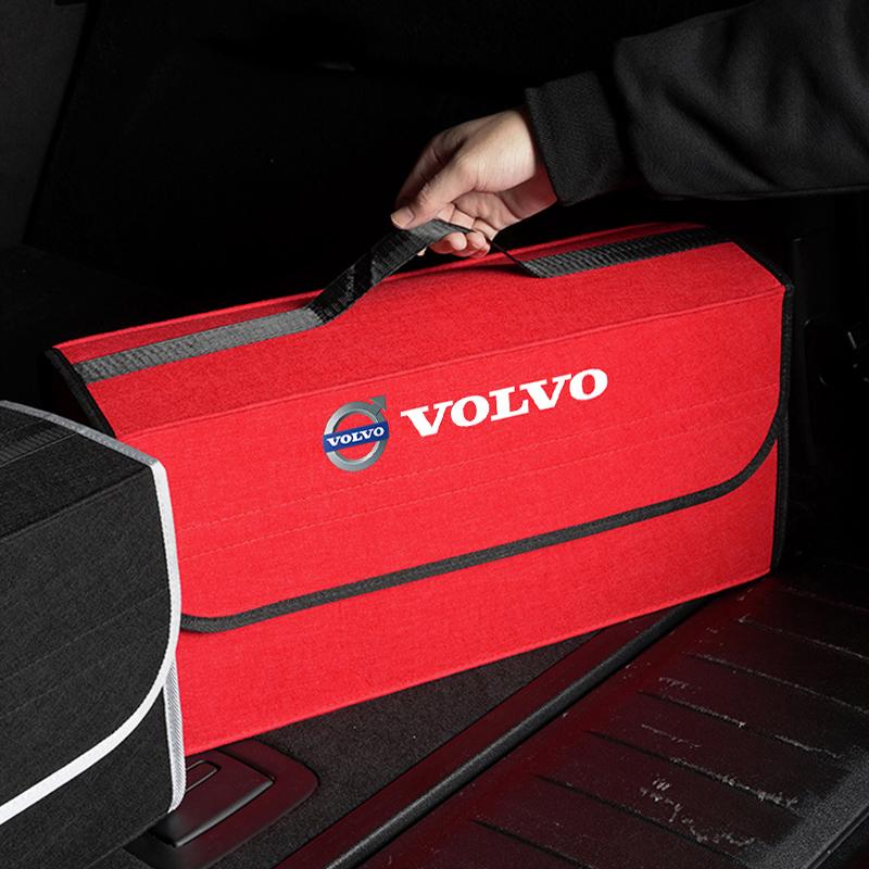 Skládací cestovní úložná taška do auta, úložný box do kufru, pouzdro na nářadí Pro Volvo XC60 XC40 V60 V40 XC90 XC70 V50 S60 V70 S90 EX30 EX90 ES90