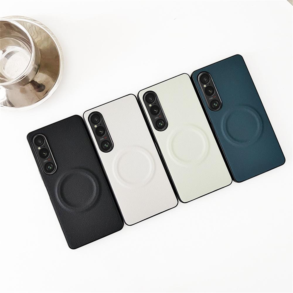Pro pouzdro Sony Xperia 1 VI kompatibilní s MagSafe PU+TPU zadní kryt telefonu