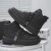 White Sneakers Men Men's Autumn Sneakers High Boots Men's Casual Shoes All-match Wear-resistant High-top White Shoes Loafers