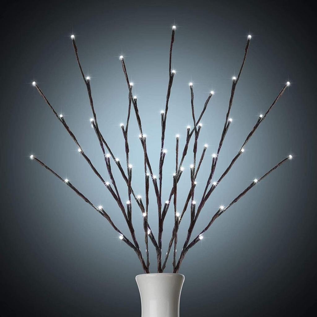 Branches For Vases Plug In - Christmas DIY Twig Pathways Lights With LED Bulbs, Artificial Tree Xmas Lights