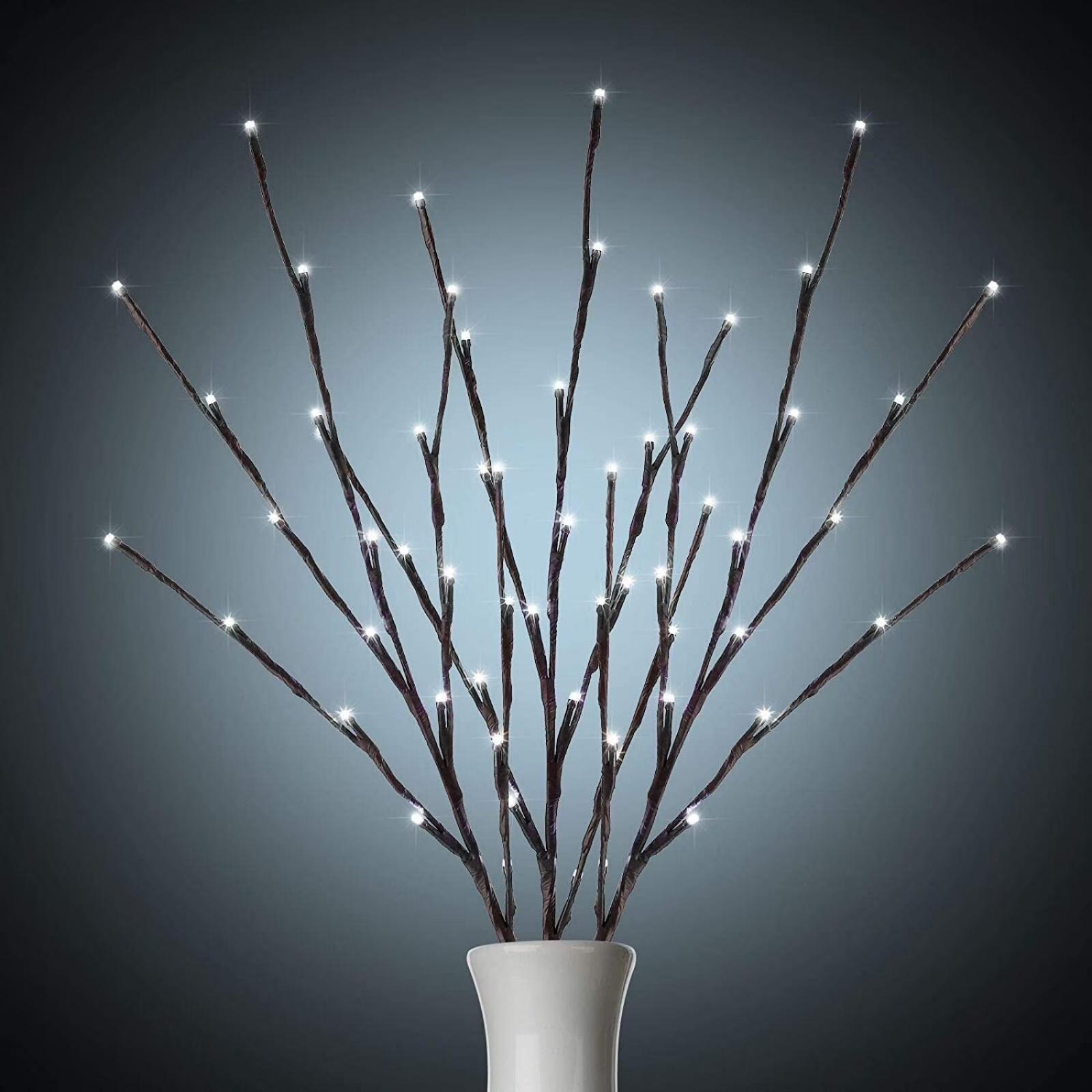 

Branches For Vases Plug In - Christmas DIY Twig Pathways Lights With LED Bulbs, Artificial Tree Xmas Lights One Size