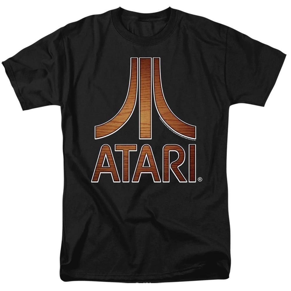 

Atari Classic Wood Emblem Licensed Men’s T-Shirt Vintage Gaming Logo S-5XL Tee M