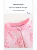 Kuromi Girls' Long Sleeve Sun Protection One-Piece Swimsuit for Kids - Professional Training Boxer Style