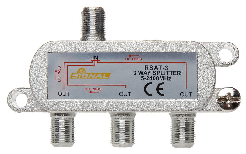 Ri-3/1F-Sat-Sig Antenna Splitter