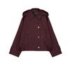 Spring Summer Women's Wear Casual Easiest for Match Decorated Row Button Lapel Batwing Long Sleeves Wind-Breaker Outwear 0518060