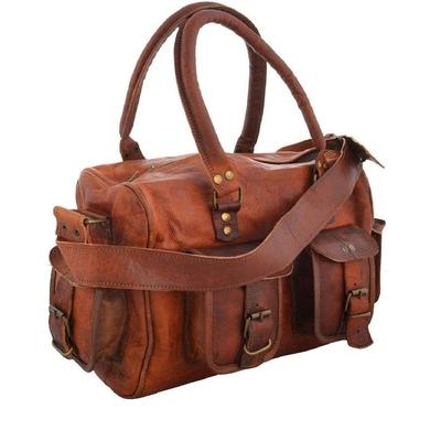 Leather Tote Bag, Genuine Brown Leather Crossbody, Shoulder Bag, Leather Messenger Bag, Christmas Gift,