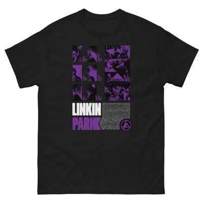 Linkin Park Nu Metal Grafik-T-Shirt: Y2K Rockband Konzert Kleidung