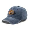 DAD Man Lion Print Adjustable Baseball Cap Cotton Dad Hat Washed Retro Solid Color Snapback Baseball Hat One Size Fits All
