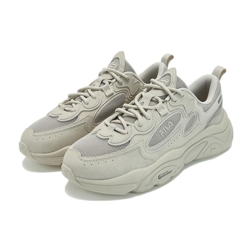 FILA Mars 1 Comfortable Breathable Low-Top Running Shoes TECNO-COMFORT Foam Technology Men sneaker Off-White F12M332117FOM