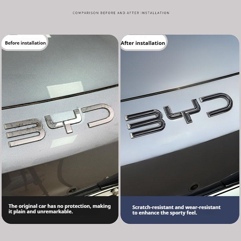 Dla BYD Sealion 05EV 06ev Dmi Seal 05 06 07 DIM 06EV/GT Samochód Przedni Znak Emblemat Naklejka Żywiczna Modyfikacja Czarny Wojownik Odznaka Samochodowa