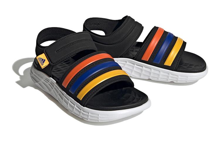 Kids' Sandals Adidas Duramo Sandals Children's Sandals Black Blue Kids'