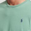 Polo Ralph Lauren Logo Print Crew Neck Short Sleeve T-Shirt Men Tops Mint-Green 710671438-375