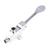 Kitchen Sink Water Faucet High Arc Basin Faucet Foot Pedal Control Water Tap