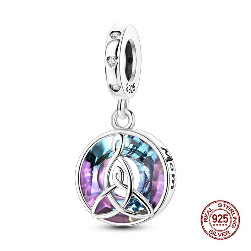 Original Charms Copper Mother'S Love Is Infinite Charms Beads Fits 3Mm Original Bracelet For Necklace Women Diy Jewelry Gift