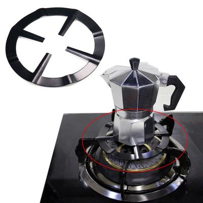 Clean Products Haltbarer Stahl-Mokkakanne-Kaffeemaschinen-Stützregal, Simmerring für Gasherd