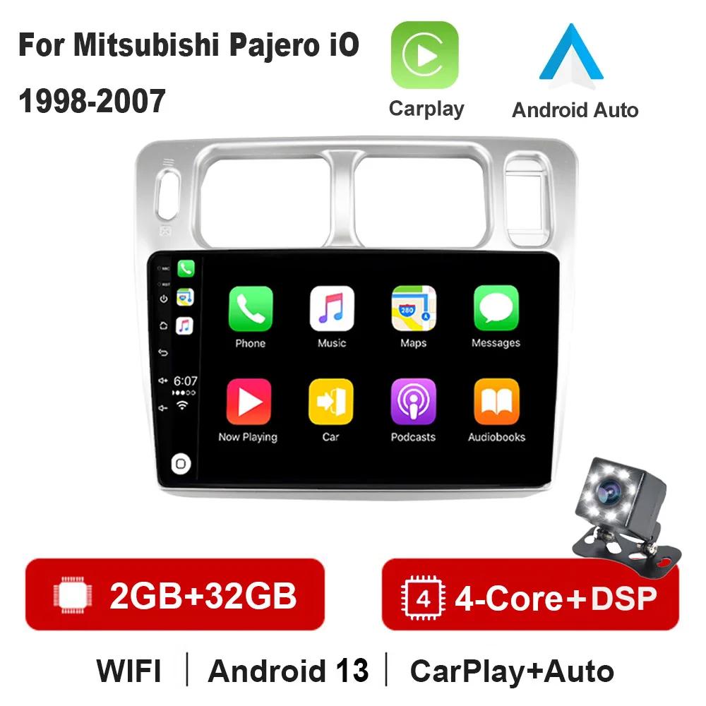 DSP 2din Car Radio for Mitsubishi Pajero iO 1998-2007 Android WIFI Android Auto Carplay GPS Navigation No DVD Player