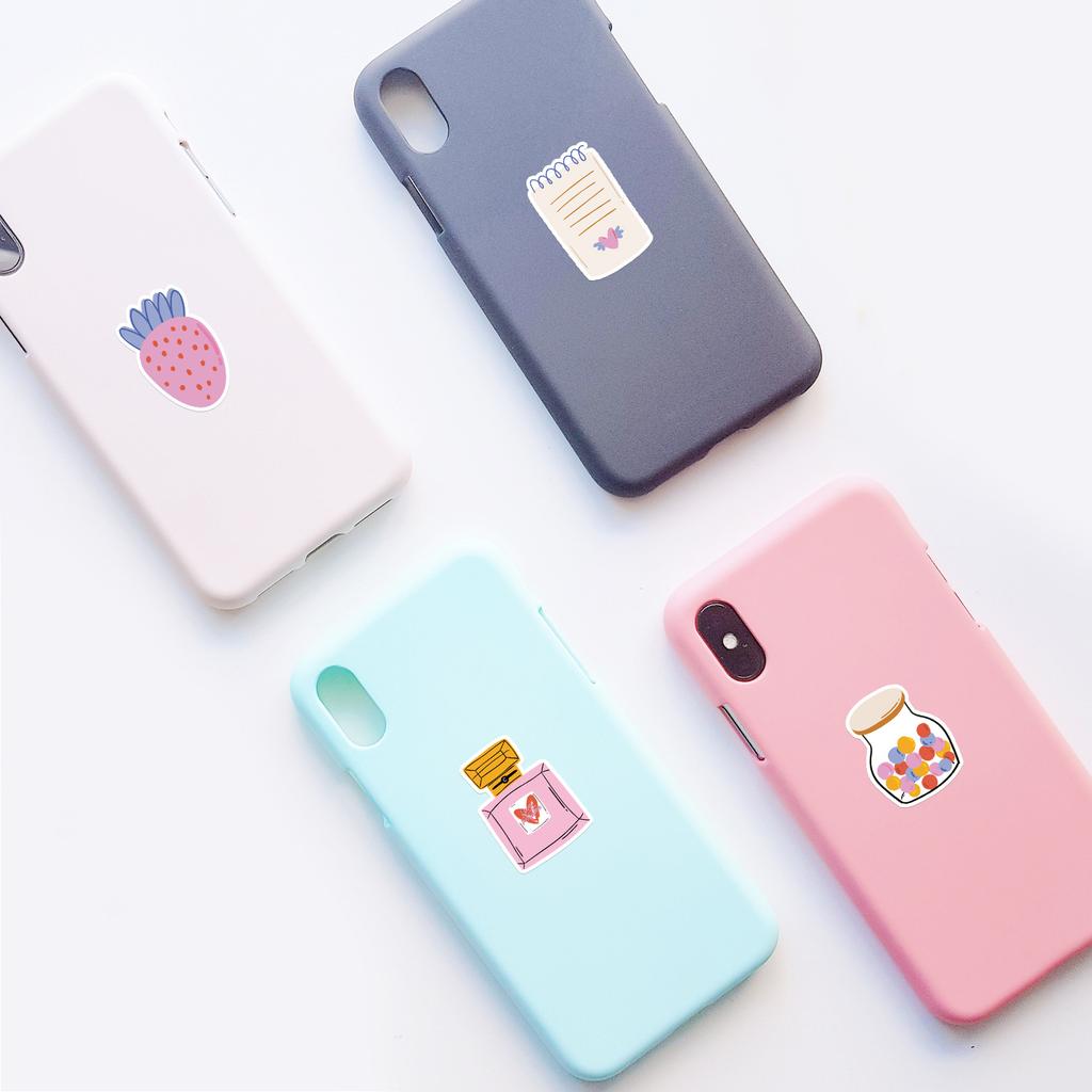 50 Valentine's Day 2 Graffiti Stickers Suitcase Car Notebook Refrigerator Water Cup Waterproof Decorative Stickers