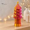 Desktop Ornament for Christmas 3D Printed Tree Maze Piggy Bank with Coin Slot, Funny Game Decorative Figurine Slot Kids and Adults, Home Decor