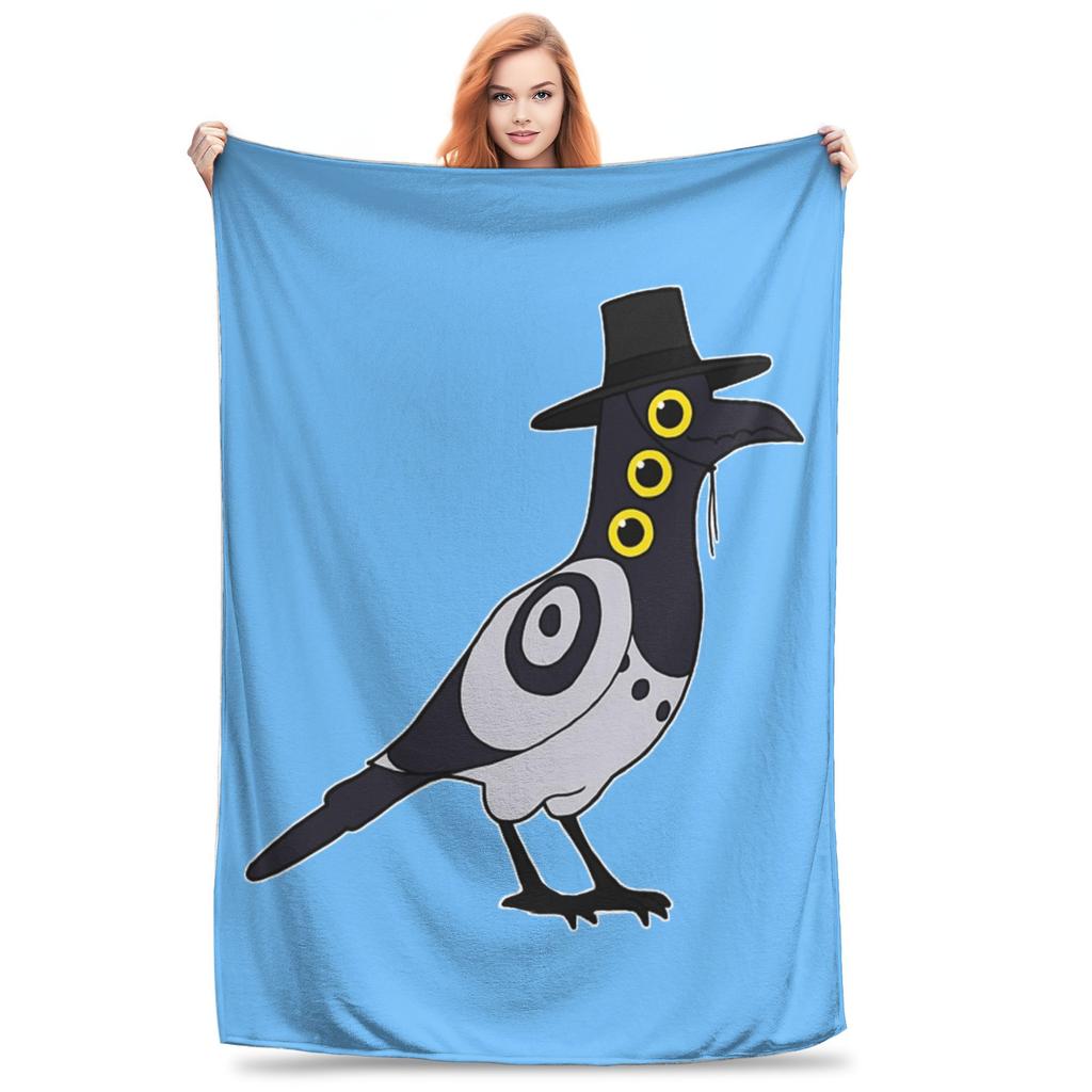 Saja Boys Huntrix Blanket Kpop Demon Hunters Flannel Awesome Warm Throw Blanket for Bedding Lounge  Winter